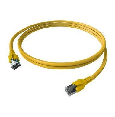 Kabllo rrjeti Zellner Group Patch, CAT6a, 10m, e verdhë