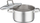 Tenxhere e thellë Rosle Charm, inox, 24cm, argjendtë