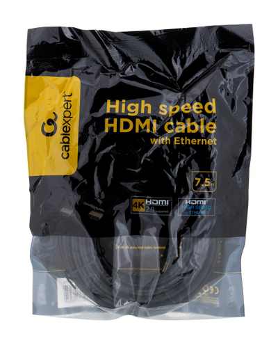 Kabllo HDMI Gembird CCHDMI47.5M, 7.5m, HDMI 1.4, e zezë