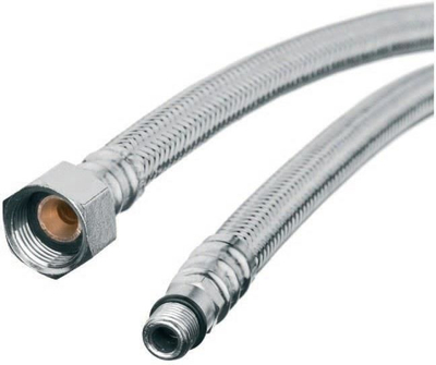 Zorrë e butë për bateri çeliku 30 cm, lidhje 3/8" x M10, gri