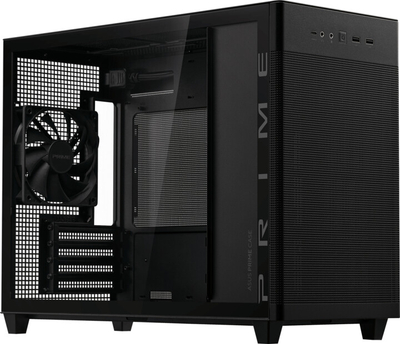 Kasë kompjuteri ASUS Prime AP201, TG, e zezë