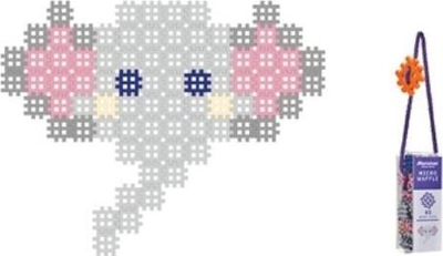 Set konstruktiv Marioinex Micro Waffle Elephant, 80 copa, shumëngjyrësh