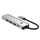 Hub USB-C Tech-Protect HB01 5 në 1, HDMI 4K 60Hz, PD 100W, gri argjendtë