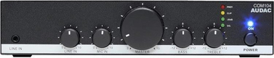 Amplifikator zani Audac COM104, 40W, linjë 100V, i zi
