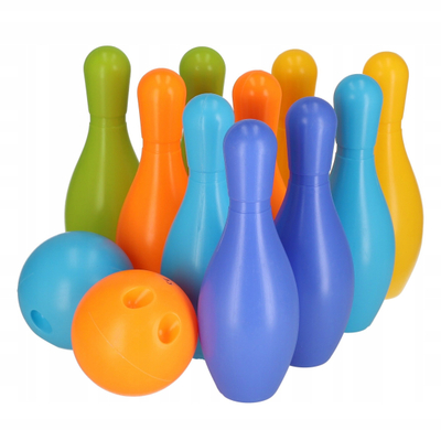 Set bowling për fëmijë Mega Creative, 10 kunja dhe 2 topa