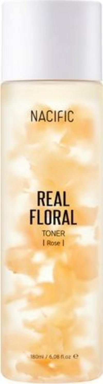 Tonik për pastrim të makeup-it Nacific Real Floral Rose, 180 ml