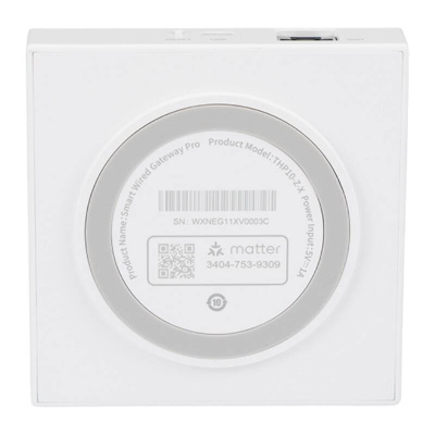 Qendër inteligjente Wednesday Brnka Neo NAS-ZW06WM, ZigBee Matter Tuya, Ethernet, e bardhë