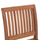 Karrige bar me mbështetëse Paiper HM18110, dru TEAK, 75 cm, natyrale