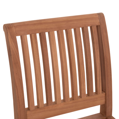 Karrige bar me mbështetëse Paiper HM18110, dru TEAK, 75 cm, natyrale