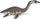 Figurë dinosauri Papo Plesiosaurus, plastike, gri me bezhë