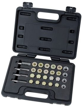 Set riparimi për fijen e kullimit të vajit Kraftwerk 30627, 48 copë.