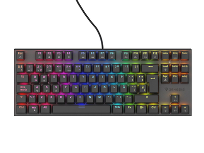Tastierë Genesis Thor 303 TKL, Outemu Peach Silent, e zezë