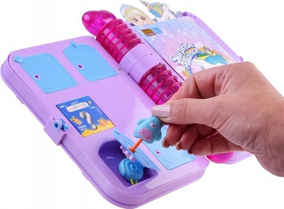Ditari sekret Magical Secret Diary ZA4706, me çelës, shumëngjyrësh