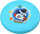 Disk fluturues Leantoys Astronaut, 20 cm, blu