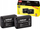 Bateri për aparat Hahnel HL-XW50 Twin Pack, Li-ion, set 2 copë, e zezë