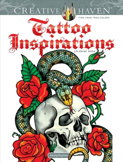 Tattoo Inspirations Coloring Book - Arkady Roytman