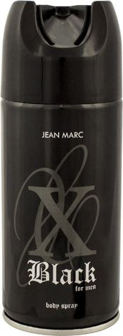 Sprej trupi Jean Marc X Black, 150 ml