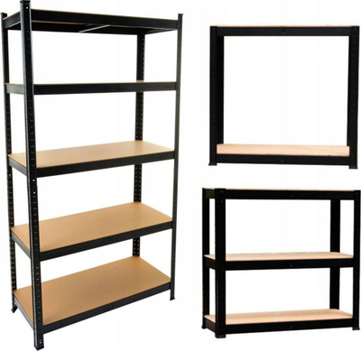 Raft metalik magazinash Topeshop P9030, me 5 rafte, 175 kg, ngjyrë metalike