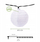 Girlanda solare ProGarden Solar Lampion, 10 LED, Ø7.5 cm, e bardhë e ngrohtë