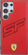 Maskë telefoni Ferrari Big SF Perforated për Samsung Galaxy S24 Ultra, polikarbonat TPU, dizajn me vrima, e kuqe