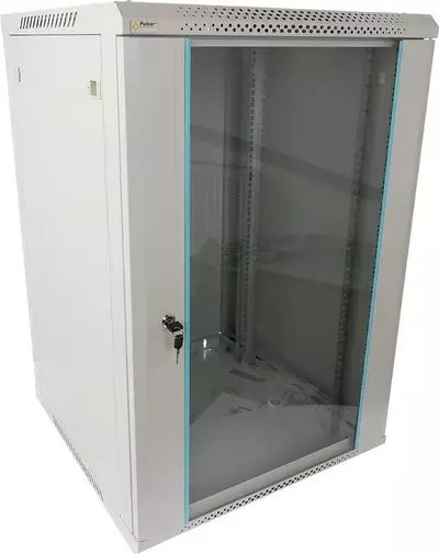 Kabinet rrjeti PULSAR RWA1866-G, 18U 19", 600x600mm, gri