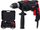 Makinë goditëse NAC Impact Drill 800W, me kuti, e kuqe
