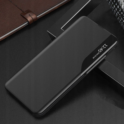 Futrollë telefoni Tech-Protect Smart View, me mbajtëse, e zezë
