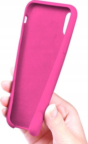 Këllëf telefoni Forcell Silicone Lite për Xiaomi Poco M4 Pro 5G, silikon, rozë