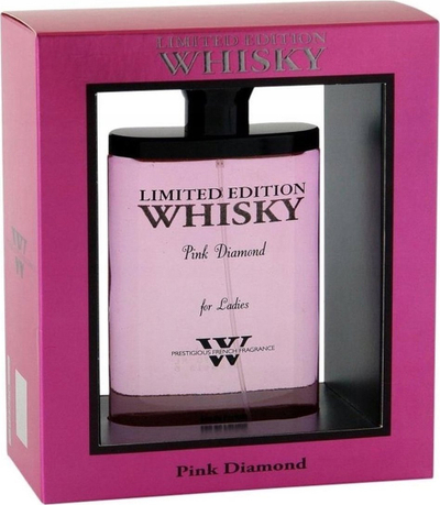 Parfum Evaflor Whisky Pink Diamond, Eau de Parfum, 90ml, roz