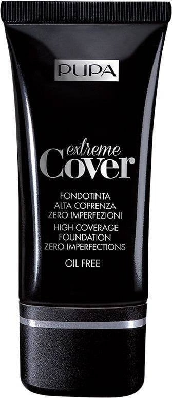 Fondatinë Pupa Milano Extreme Cover 010 Alabaster, SPF 15, 30ml