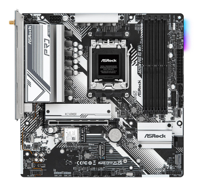 Motherboard ASRock A620M Pro RS WiFi - DDR5, AM5, mATX