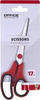 Gërshërë zyre Profice Soft Grip, 17 cm, inox, gri