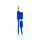 Kufje pa tela për kalamaj OTL Technologies SH0985 Sonic the Hedgehog, Bluetooth, kontroll volumi nga prindërit, blu
