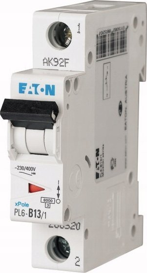 Automat elektrik Eaton PL6 C13/1, 1P, 13A, 6kA