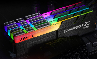 Memorie G.Skill Trident Z RGB, DDR4, 32 GB, 3200 MHz, CL16, F4-3200C16D-32GTZR