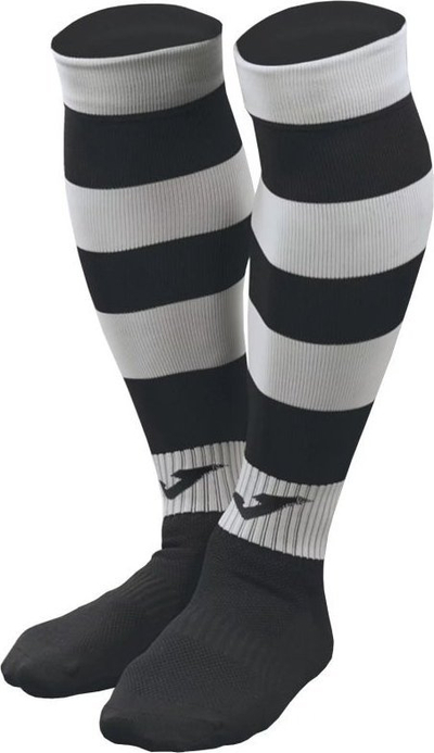 Фудбалски чорапи Joma Zebra II, должина до колена, еластични, црни и сиви