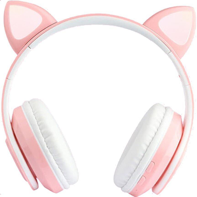 Kufje pa tela B39, over ear, me drita RGB, Bluetooth