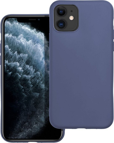 Kapak telefoni Matt Case për iPhone 11 Pro, TPU, mat, blu e errët