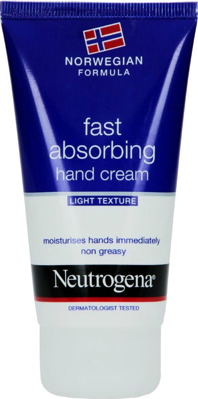 Krem duarsh Neutrogena Norwegian Formula Fast Absorbing, teksturë e lehtë, 75ml