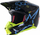 Helmetë motokrosi Alpinestars S-M5 Action, termoplastike, madhësia S, shumëngjyrëshe me të zezë, cyan dhe të verdhë fluorescente