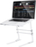 Mbajtëse laptopi Reloop Laptop Stand V.2, e rregullueshme, për DJ, e bardhë