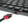 Tastierë CHERRY KW X ULP 2.0 Mini, kompakte, me kabllo, e zezë