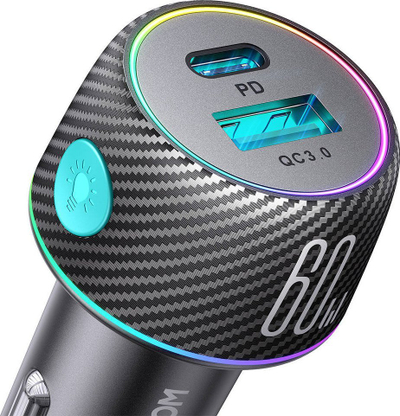 Karikues makine Joyroom JR-CCN01, 60W, 1x USB C 1x USB A, i zi