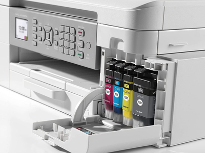 Printer multifunksional Brother MFC-J4340DW, A4, inkjet me ngjyra, i bardhë/gri