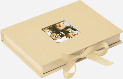 Kuti fotografish Walther Gift Box Fun FB112H, 13x18 cm, 70 foto, ngjyrë krem