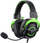 Kufje gaming me mikrofon Havit HV-H2030E, me kabllo, stereo, e zezë jeshile