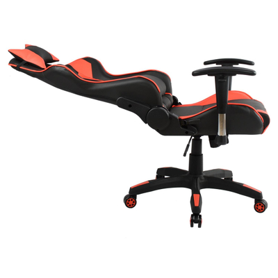 Karrige gaming, PU, 67×70×134 cm (HM1056.01), zezë/ kuqe