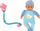 Kukull bebe me zë Leantoys Baby Doll, set aksesorësh, blu