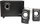 Altoparlantë PC Nedis 2.1, 33W, lidhje 3.5mm USB, të zinj