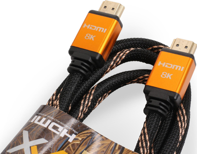Kabllo HDMI Opticum RED, 1.8m, 8K UHD, e zezë
